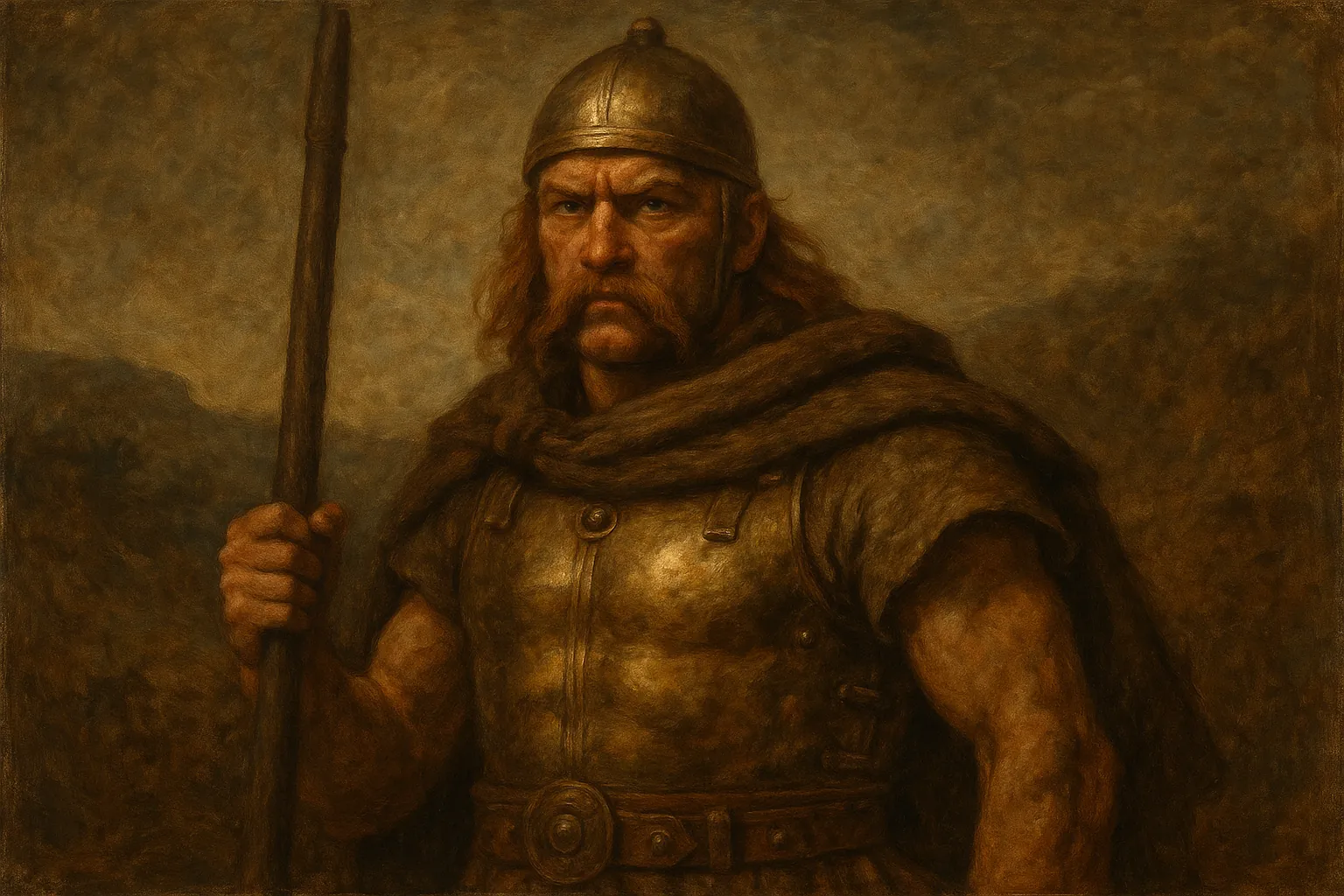 Vercingétorix en armure