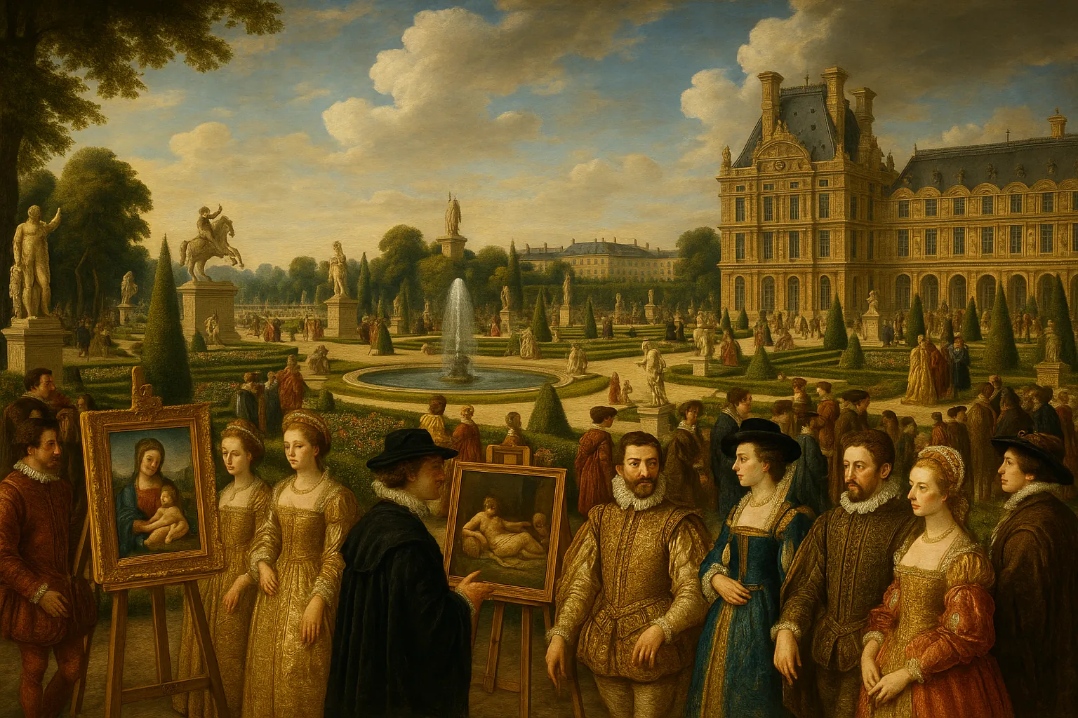 Les jardins des Tuileries