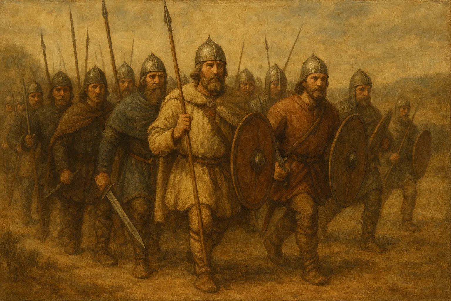 L'armée arabe avance