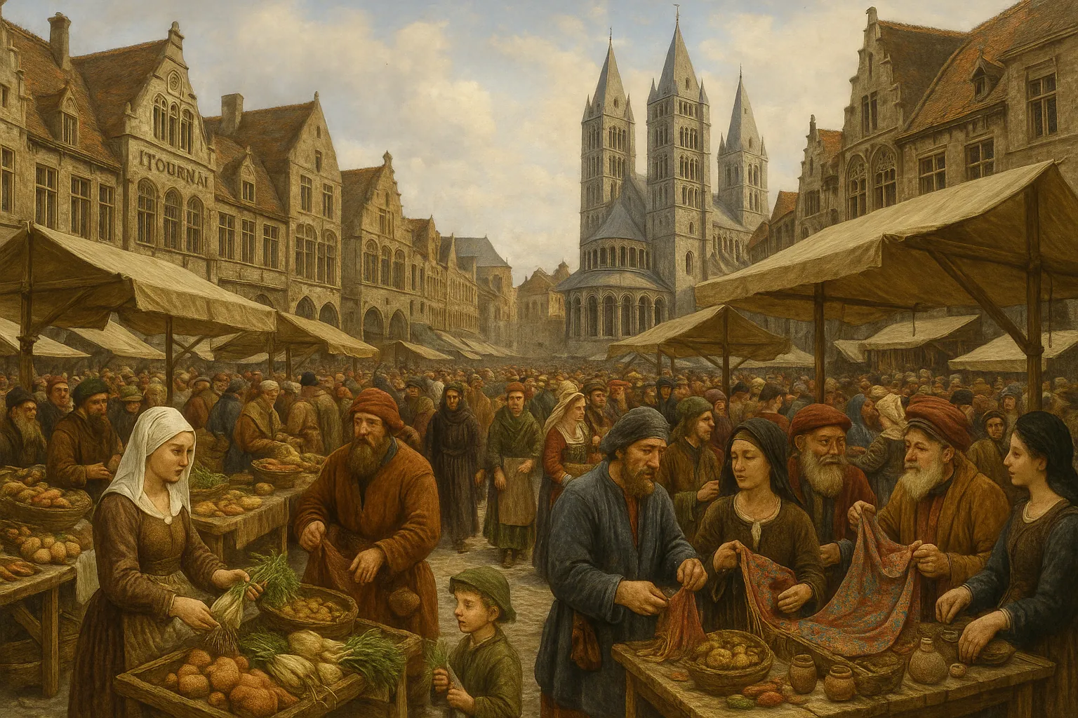 Tournai, la capitale
