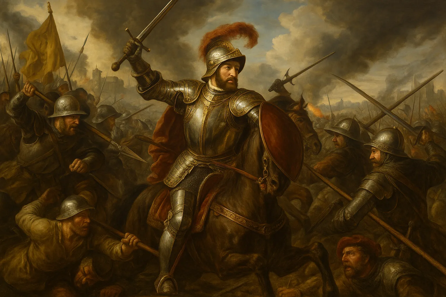 La capture de François Ier à Pavie
