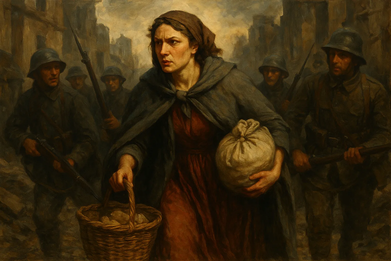 Le courage face à l'ennemi