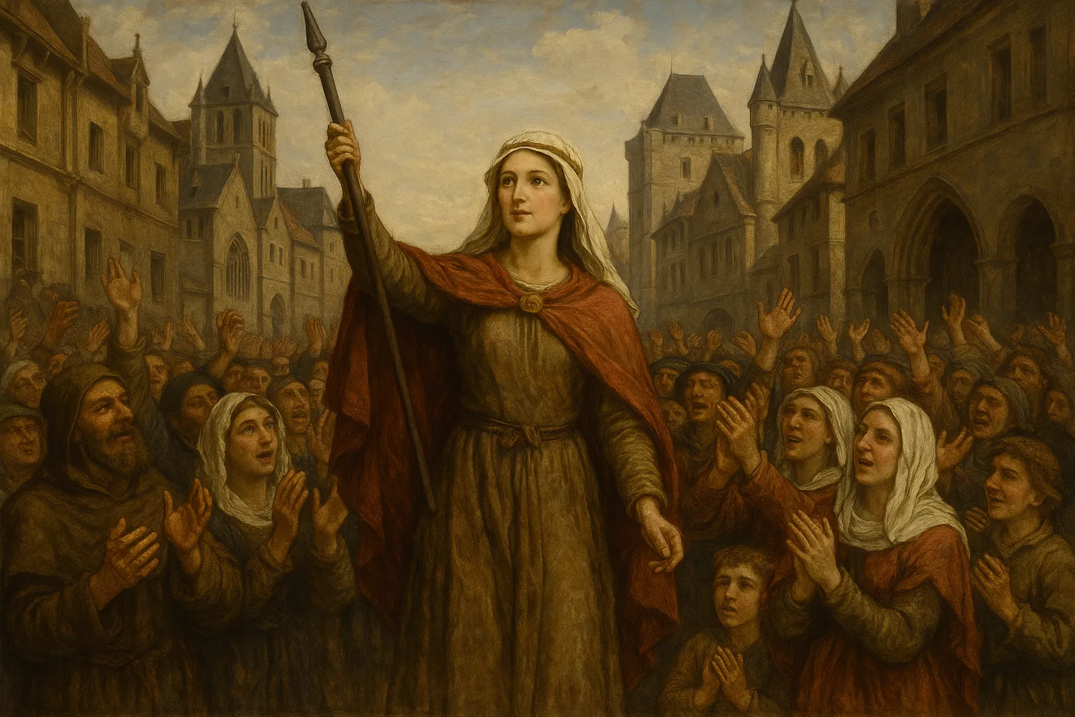 Geneviève acclamée