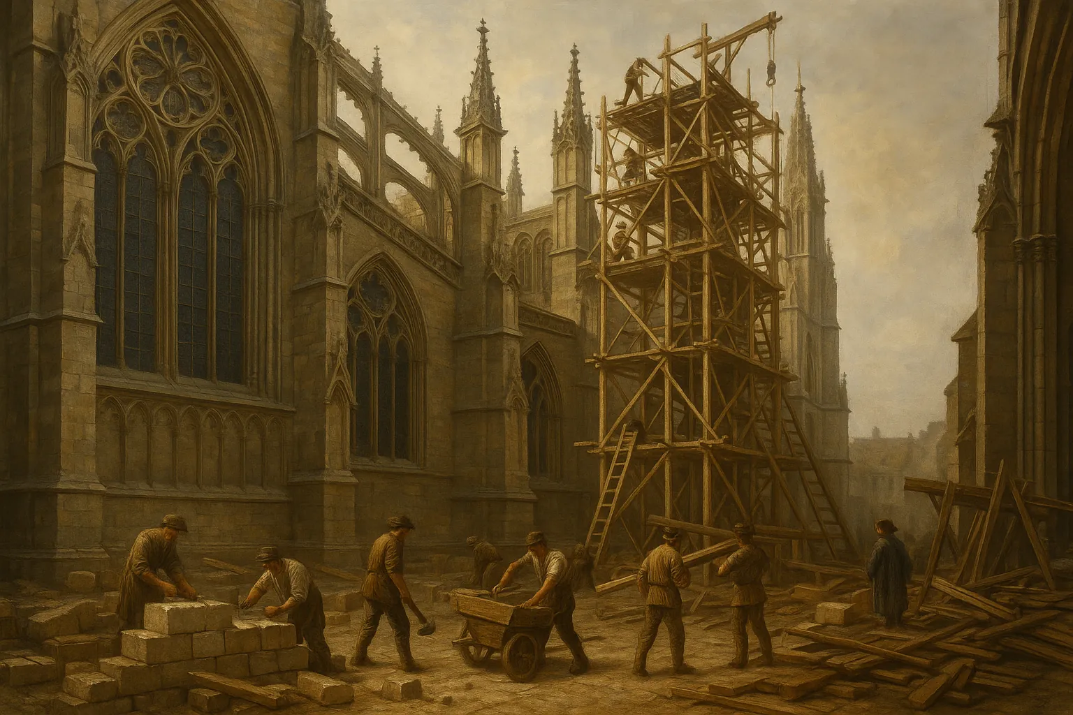Rénovation de l'abbé Suger
