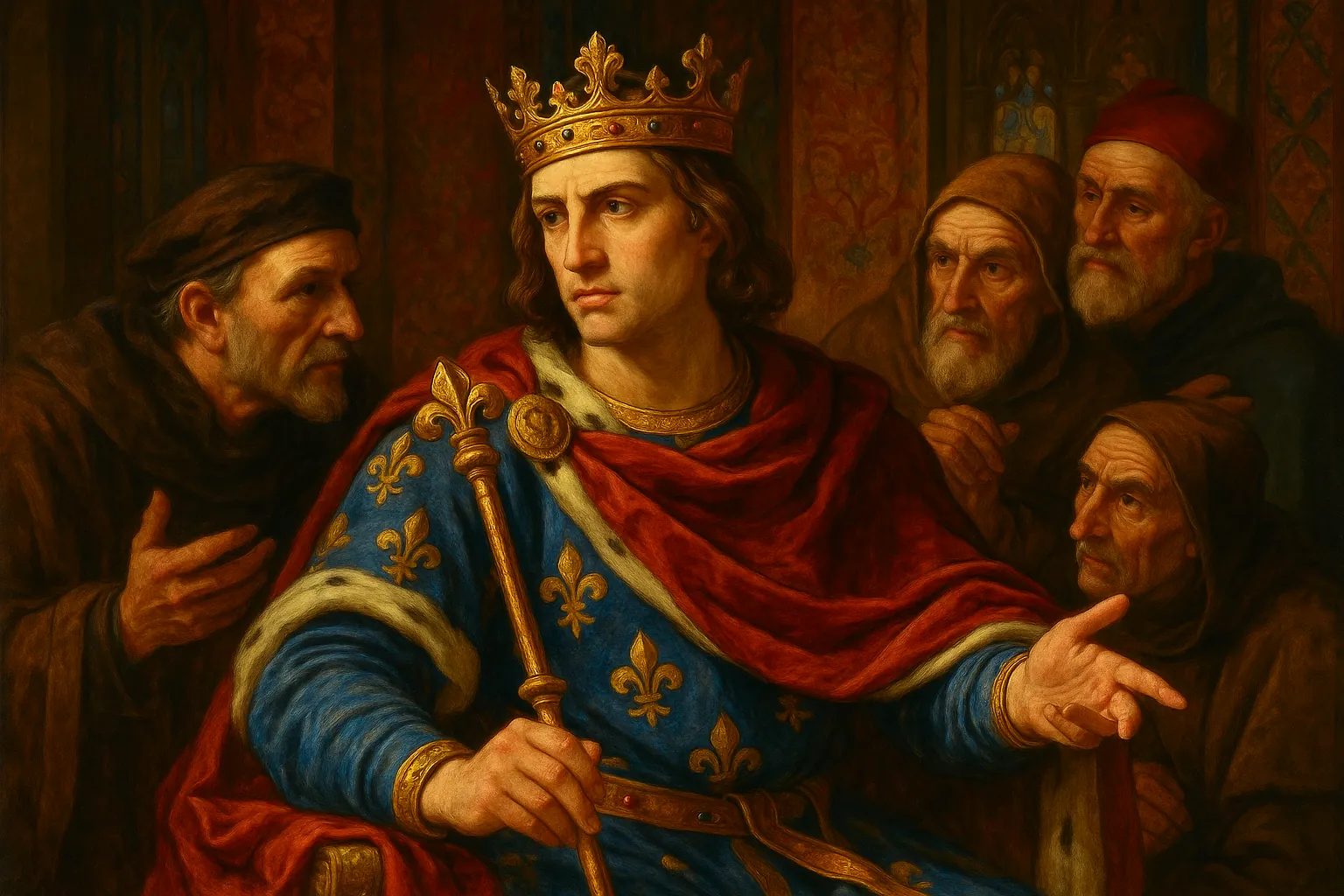 Le roi Louis IX