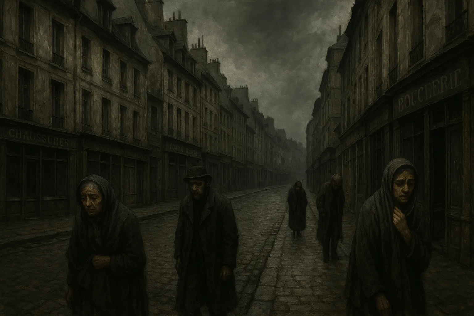 Rues désertes