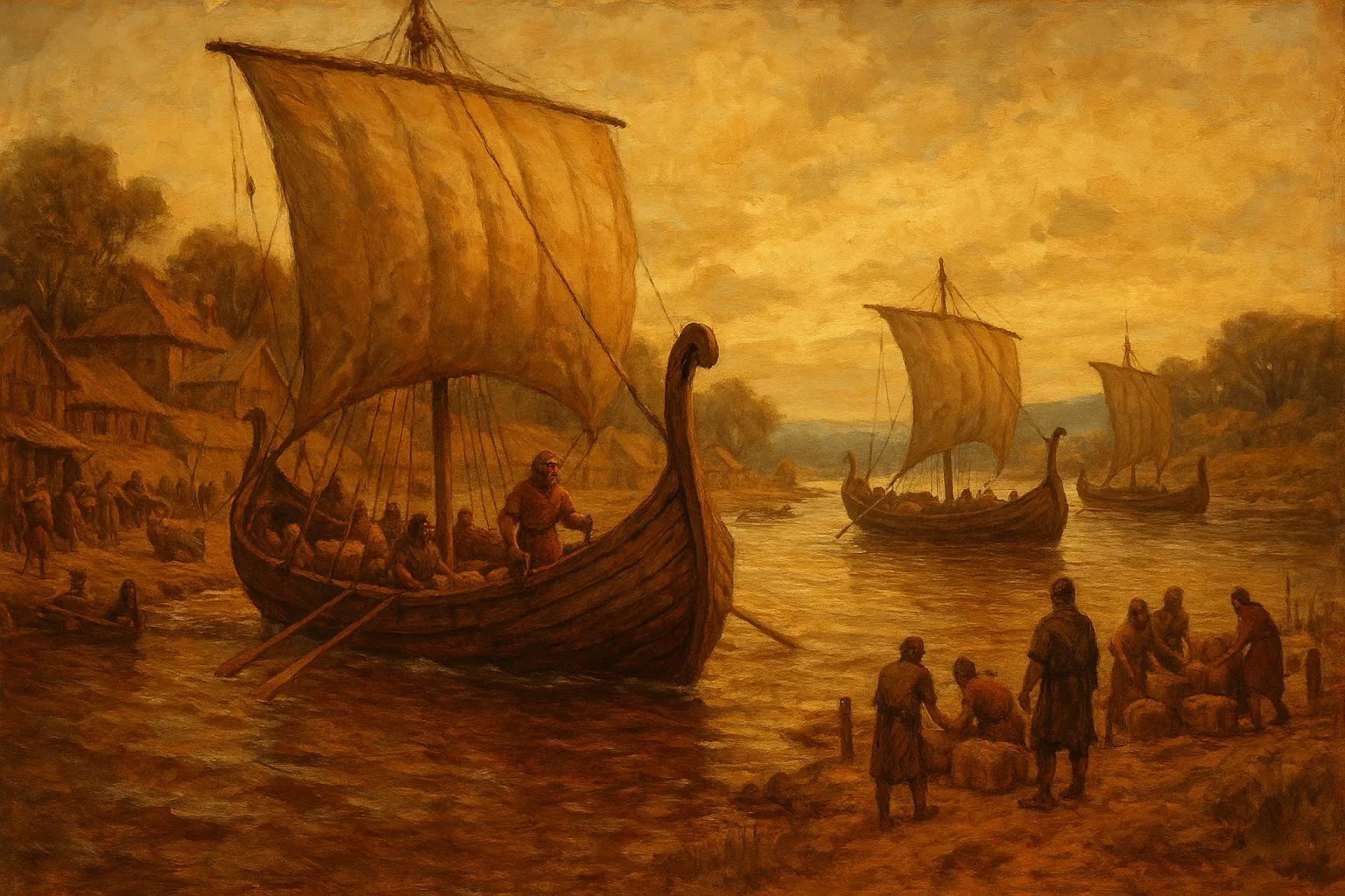 Navires chargés