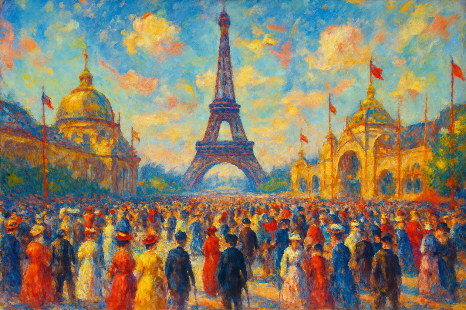La tour Eiffel et l'Exposition universelle de 1889