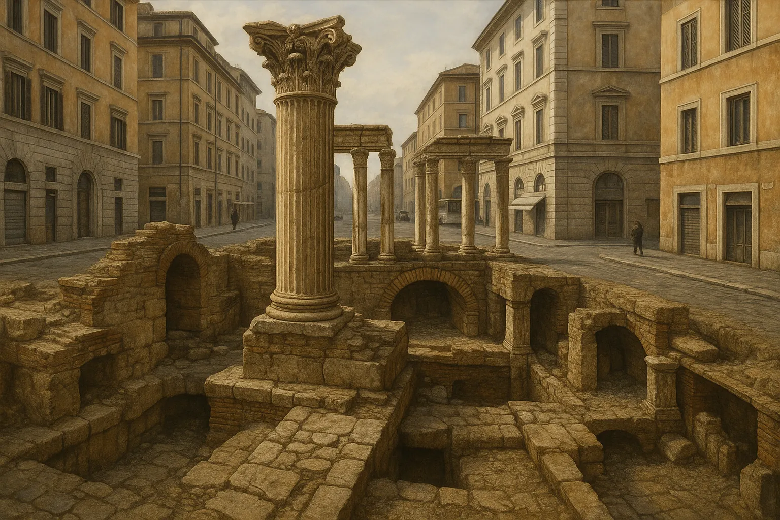 Les vestiges