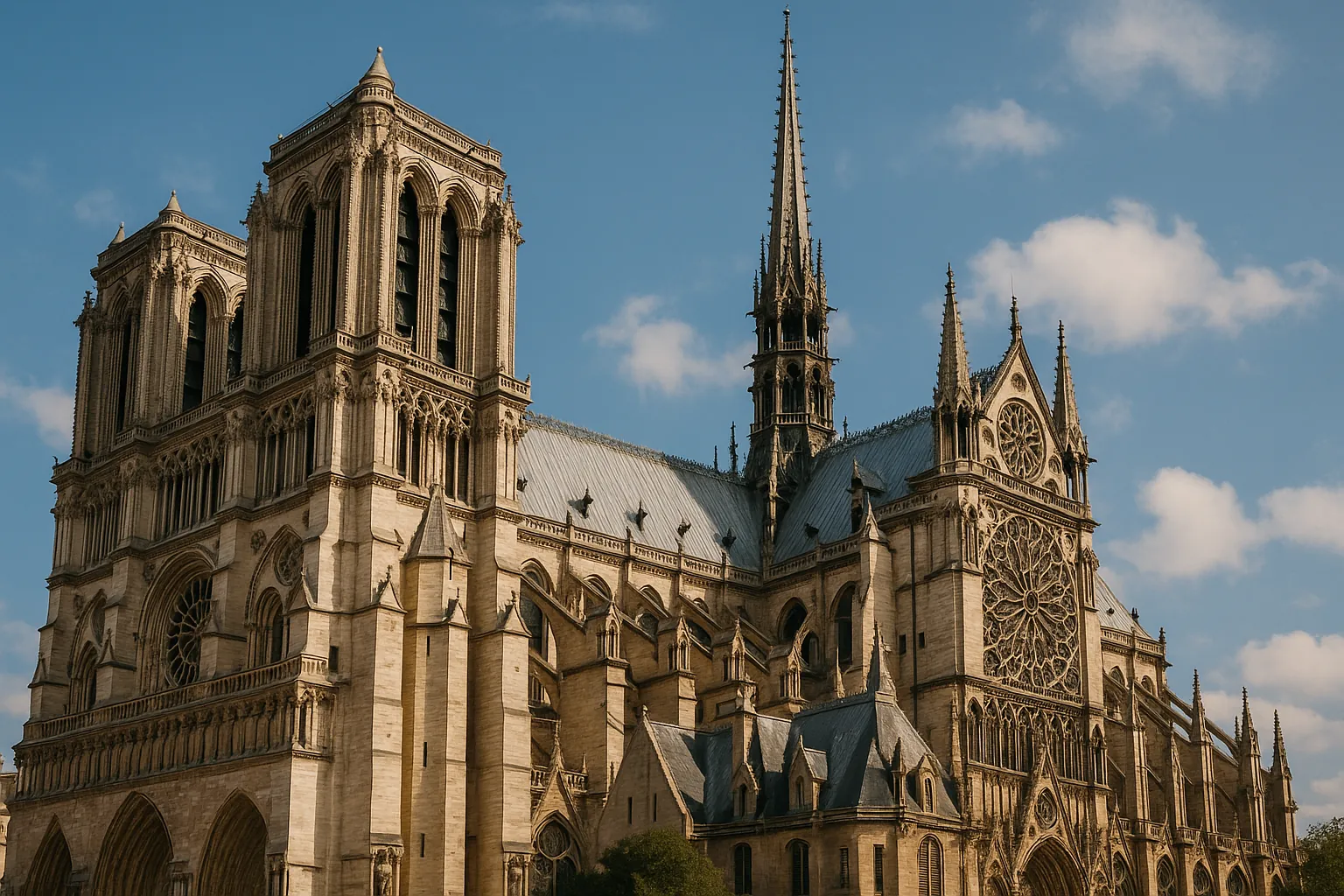 La cathédrale prend forme
