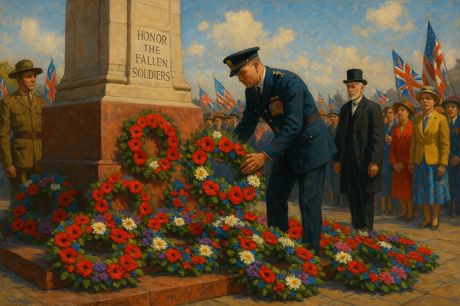 Hommage aux morts