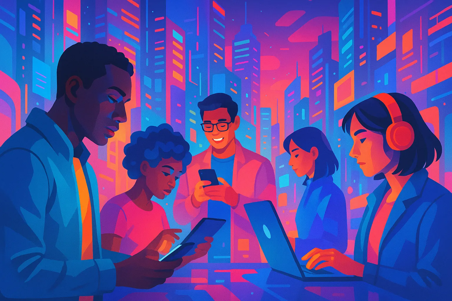 Communauté connectée