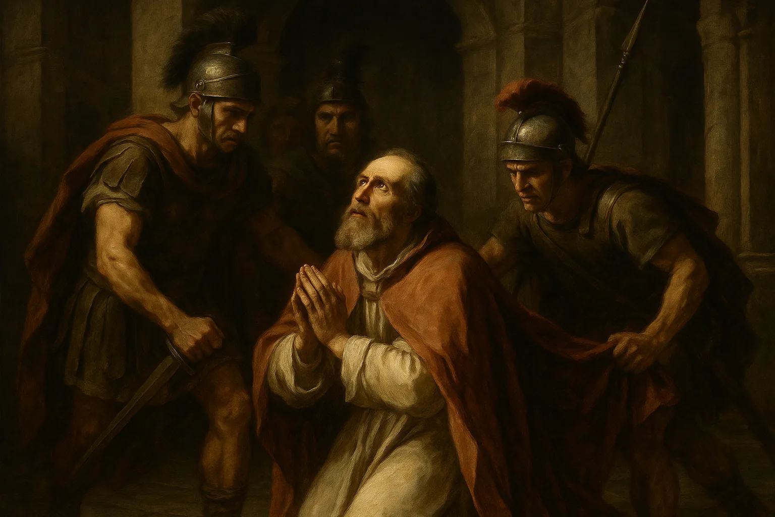 Arrestation de saint Denis