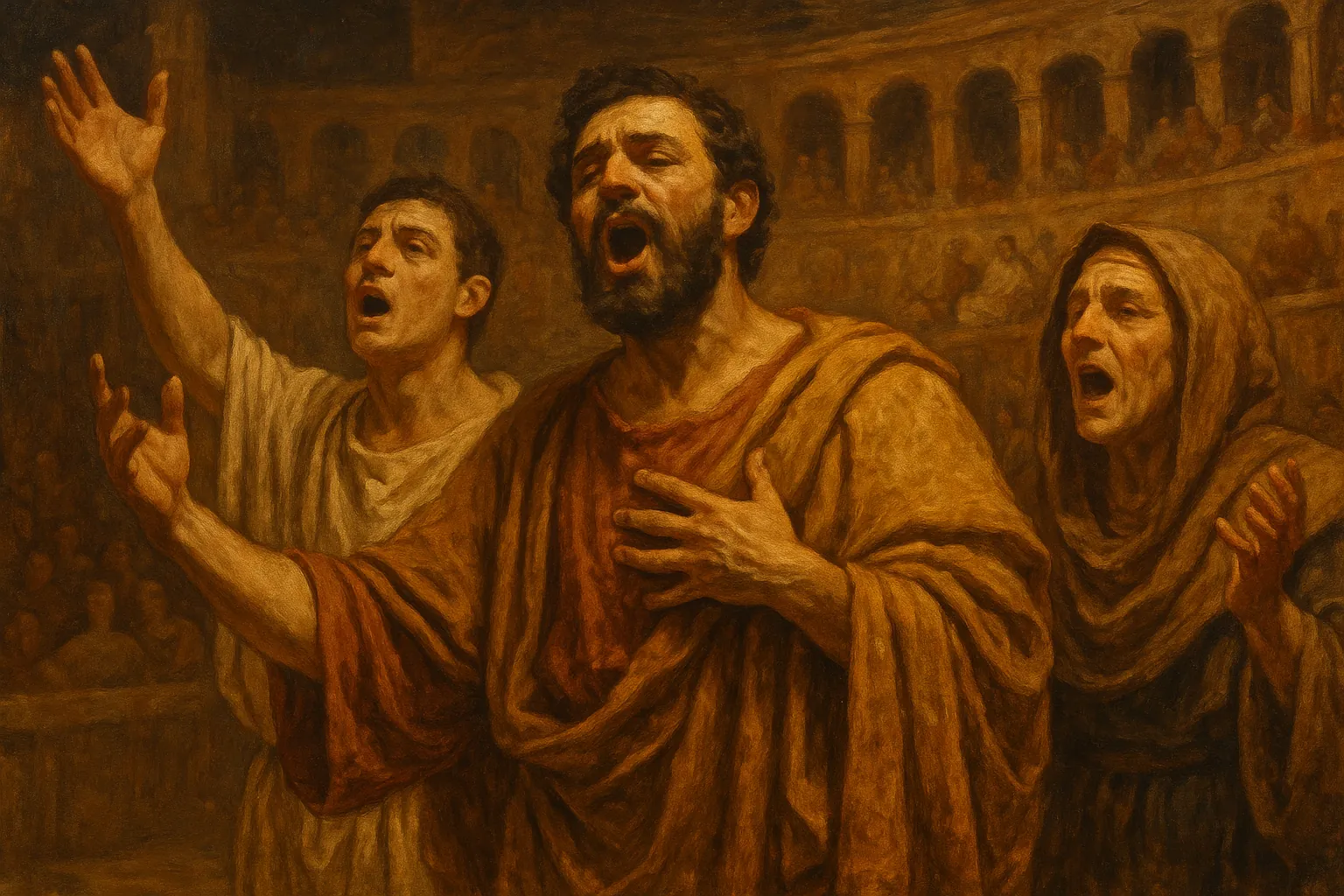Les chants résonnent