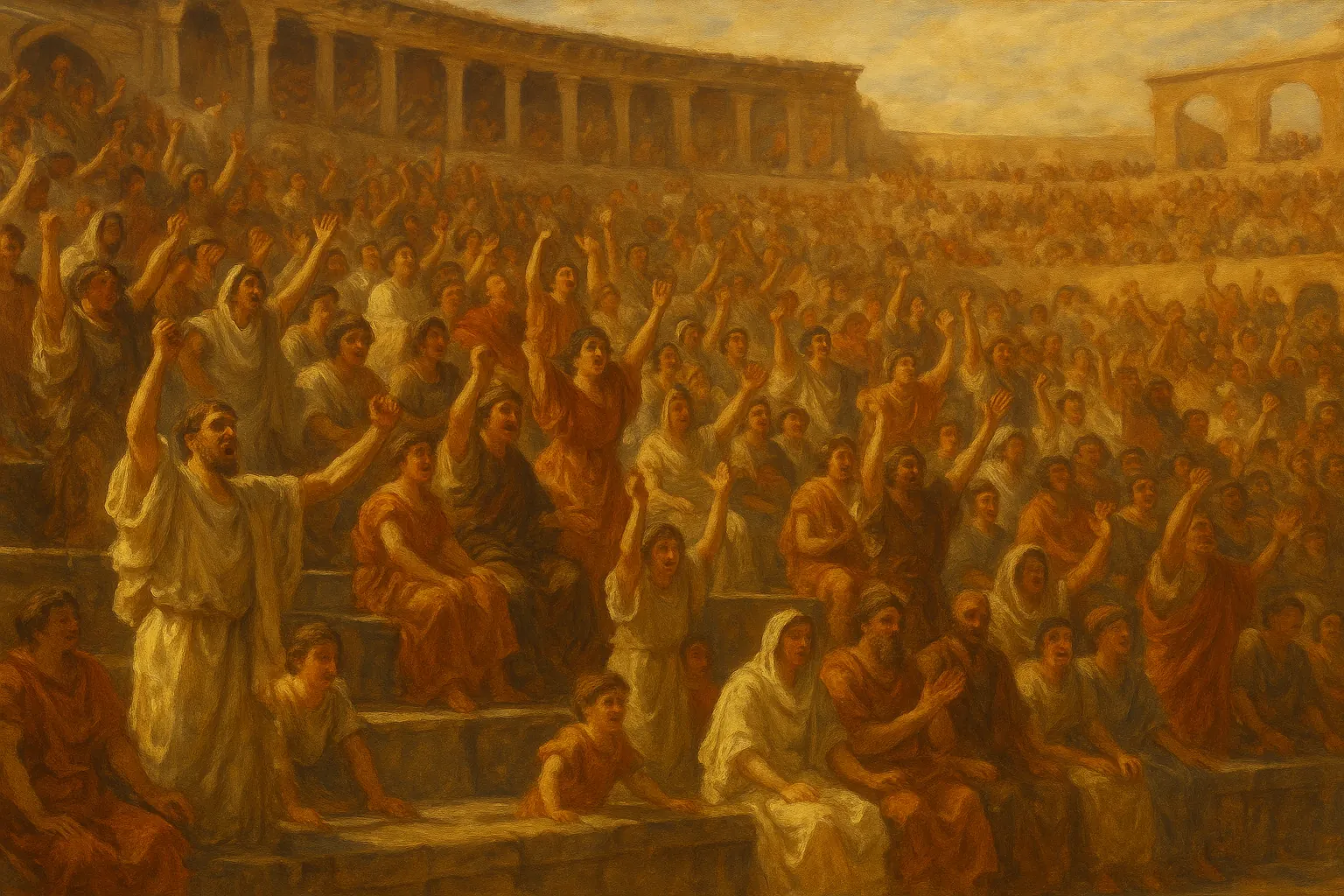 L'applaudissement des foules