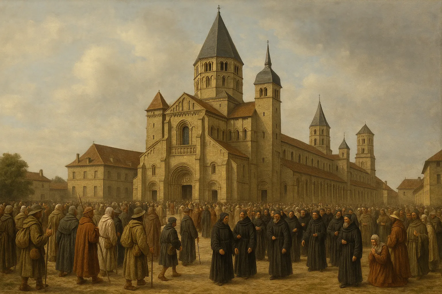 L'abbaye de Cluny