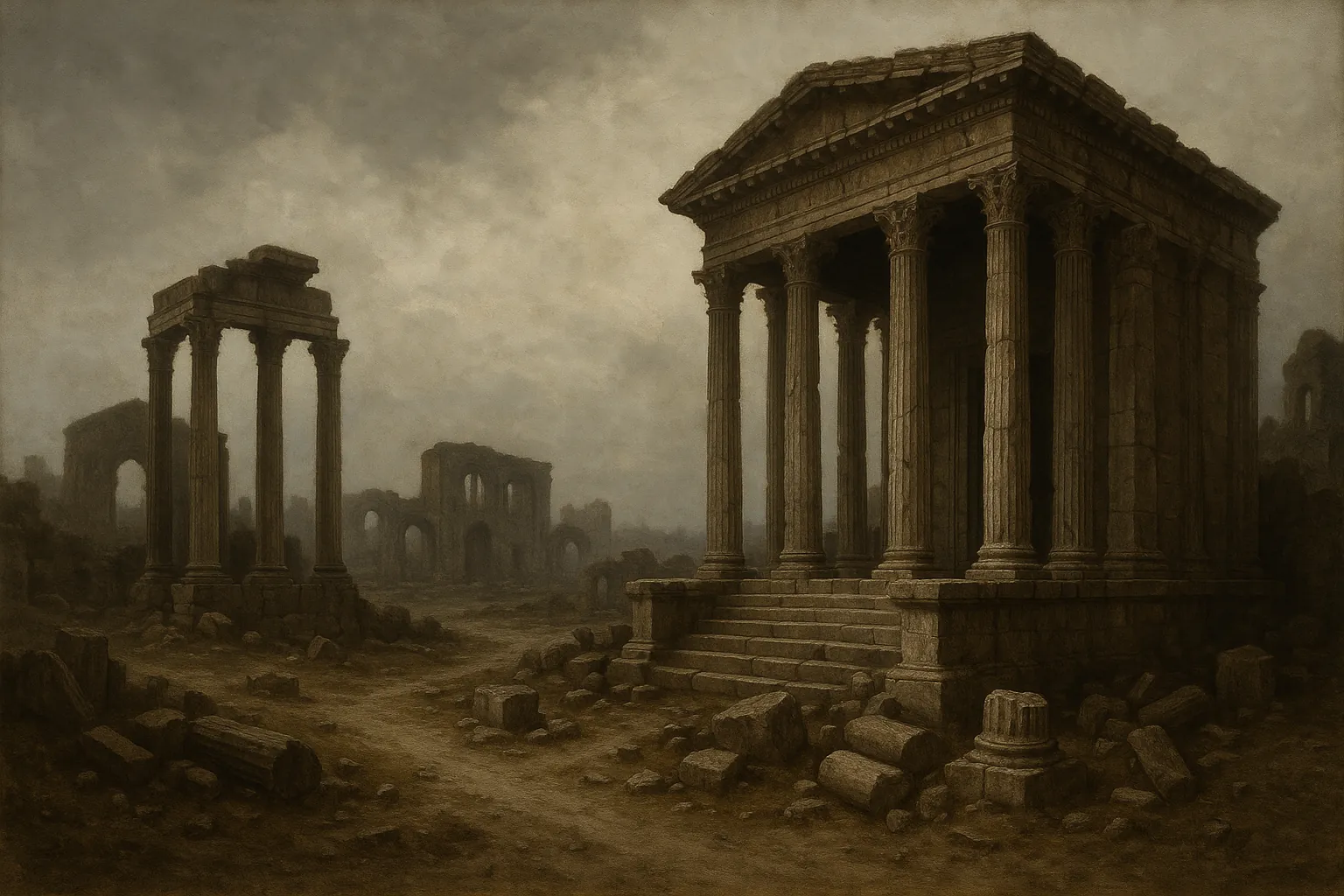 Ruines de la civilisation
